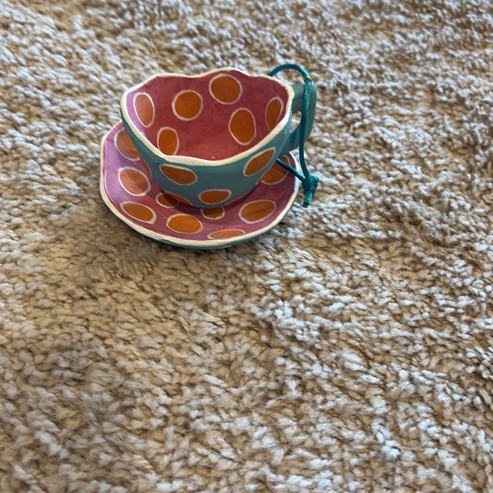Anthropologie teacup ornament - Picture 4 of 4